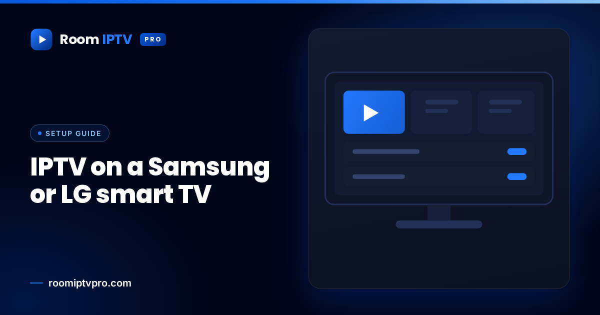 A smart television home screen with app tiles and a channel list